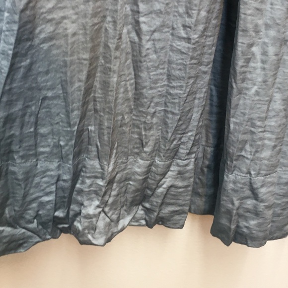 Philosophy Full Flowy Midi Skirt Medium Green Blue Pockets Festival Spring - Picture 5 of 8